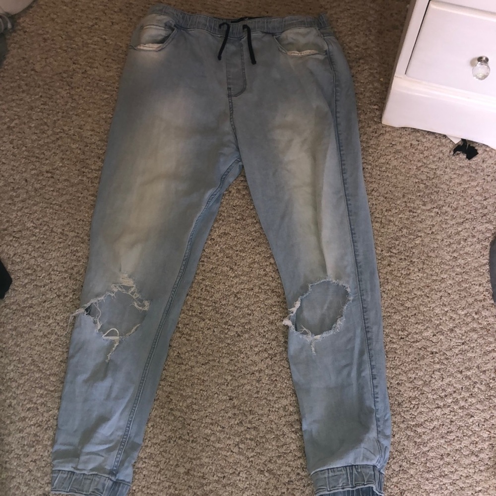 Hollister skinny jogger jeans
